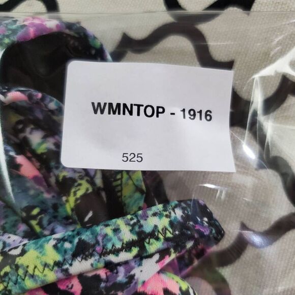 Victoria’s Secret 34D Halter Bikini Top – Multicolor Paisley Print, Padded, Boho - Picture 9 of 9